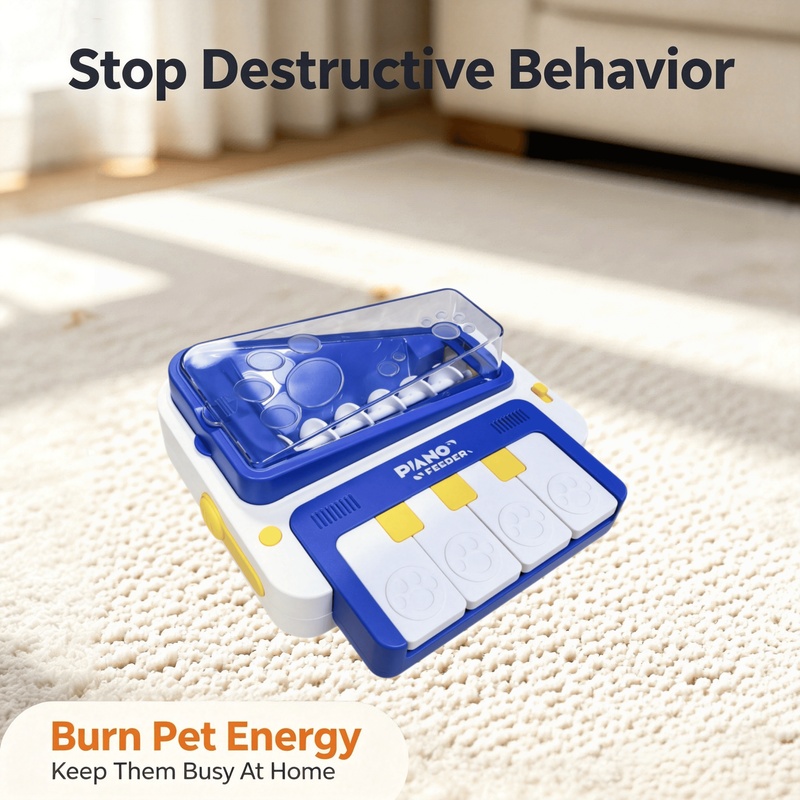 Dog Interactive Piano Treat Di - Dog Puzzle Feeder Toy recension och pris