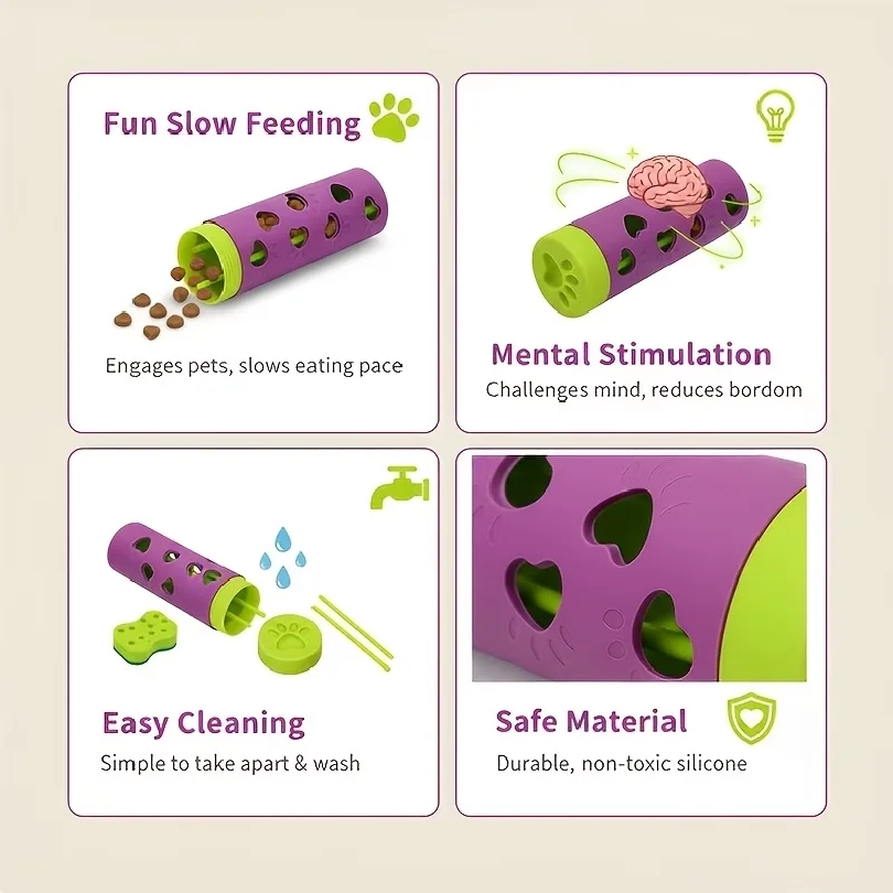 Interactive Detachable Pet Slo - Dog Puzzle Feeder Toy recension och pris