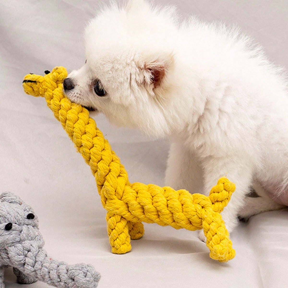 Hot rope knot grinding teeth r - Indestructible Dog Chew Toy recension och pris