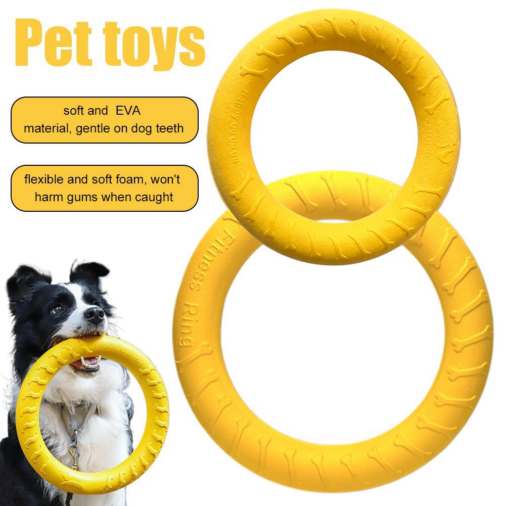 Medium Big Dog Training Ring P - Suction Cup Dog Tug Toy recension och pris