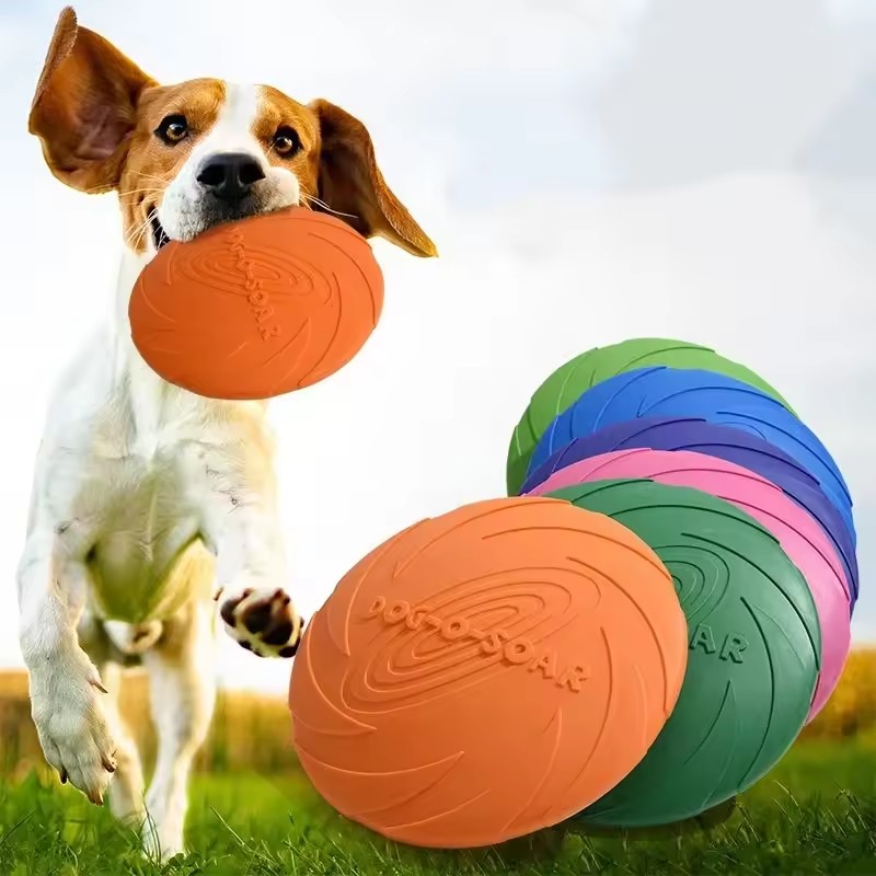 Interactive Silicone Flying Sa - Flying Disc Dog Training Toy recension och pris