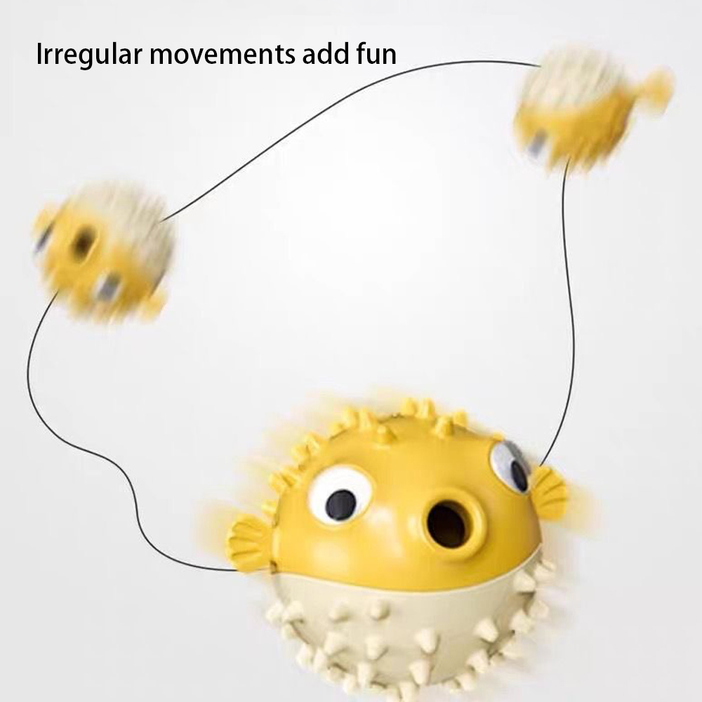 Bouncing Fish Dog Toys Leak Ba - Rubber Treat Dispensing Dog Toy recension och pris