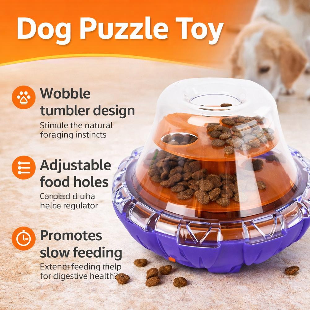 Interactive Dog Puzzle Toy Slo - Dog Puzzle Feeder Toy recension och pris