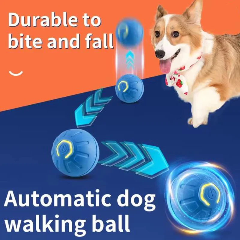 Intelligent Interactive Pet To - Automatic Moving Dog Ball recension och pris