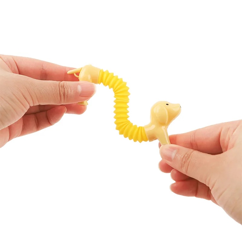 Durable Colorful Stretchable D - Interactive Squeaky Plush Dog Toy recension och pris