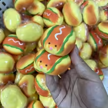 New Hot-Selling Squishy Stress - Interactive Squeaky Plush Dog Toy recension och pris