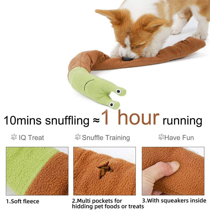 Dog Cat Snail Sniffing Puzzle  - Dog Puzzle Feeder Toy recension och pris